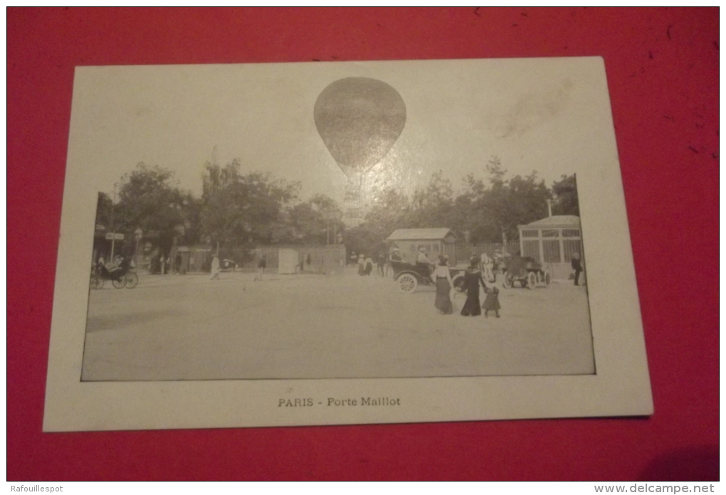 C P  Paris Porte Maillot Ballon - Montgolfières