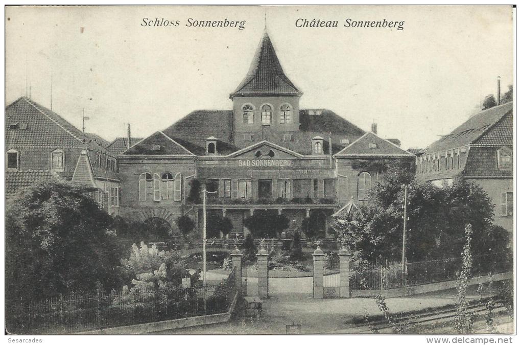 CHATEAU SONNENBERG. SCAN R/V. TIMBRE - Altkirch