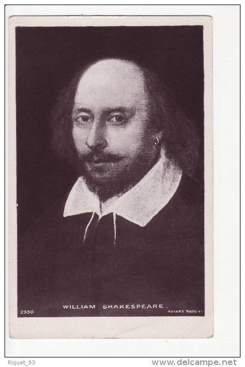 2330- WILLIAM SHAKESPEARE - Peintures & Tableaux