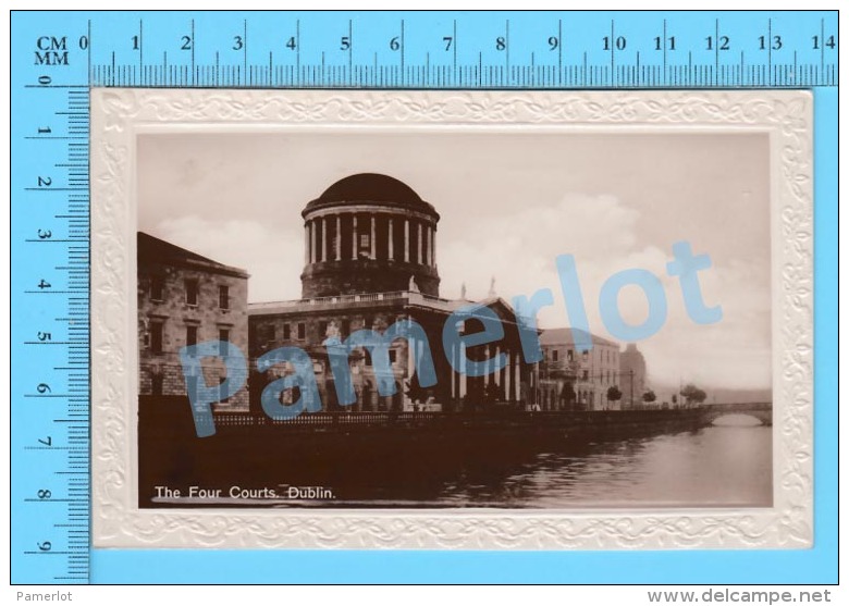 Dublin ( The Four Courts, Postcard Photo Carte Postale ) Recto/Verso - Dublin