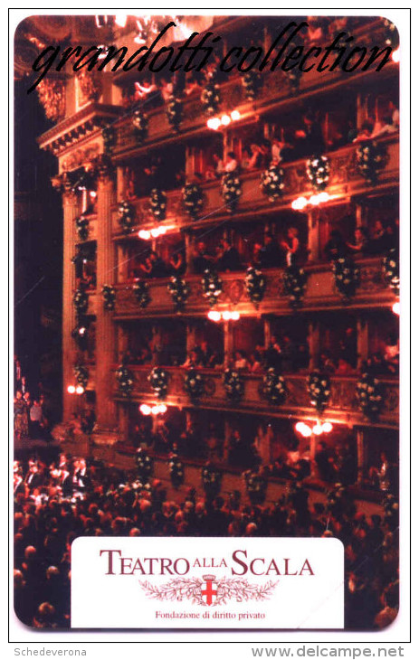 TEATRO ALLA SCALA SALIERI TOSCANINI MUTI SCHEDA TELEFONICA TELECOM 1889 - Públicas Especiales O Conmemorativas