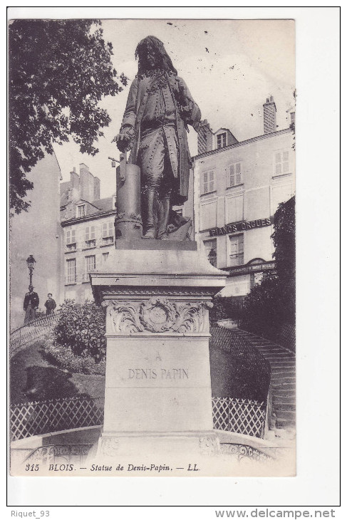 315 - BLOIS - Statue De Denis Papin - Blois