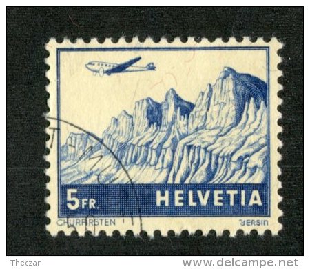 5060  Swiss 1941  Mi.#394 (o)  Scott #C34  ( Cat. 22.€ ) -Offers Welcome! - Angebote Willkommen!- - Gebraucht