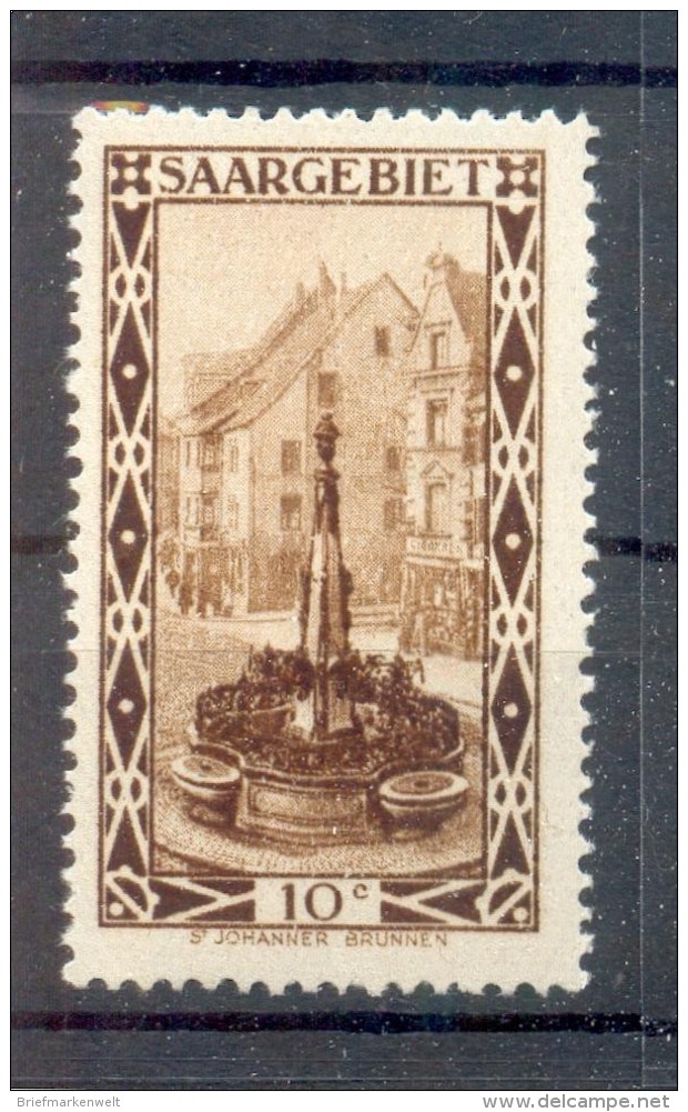 Saar 108VI ABART**POSTFRISCH 30EUR (49213 - Unused Stamps