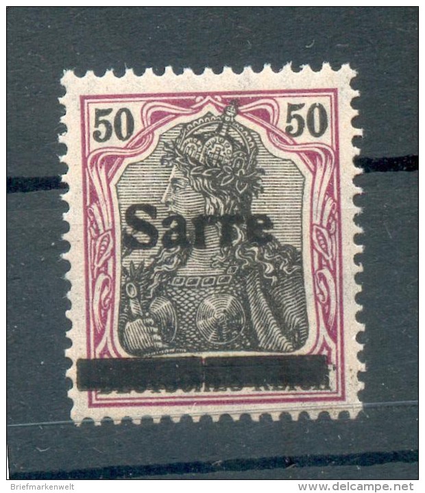 Saar 13y GUTE PAPIERSORTE**POSTFRISCH BPP 60EUR (71865 - Unused Stamps