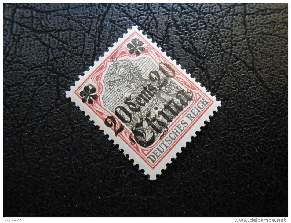 D.R.32 20C Auf 40C* Deutsche Auslandpostämter ( CHINA ) 1905 - Chine (bureaux)