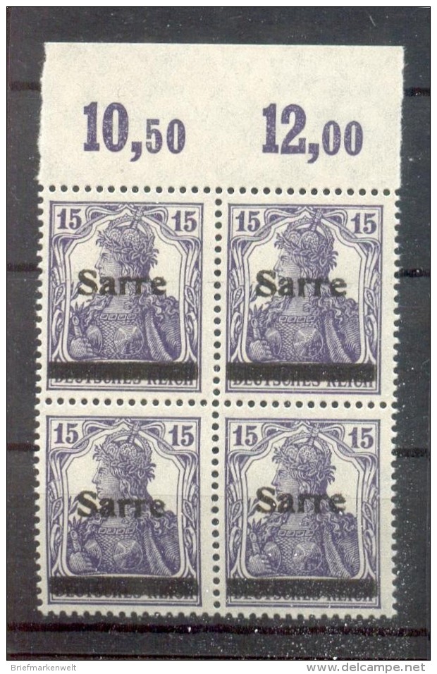 Saar 7cI POR OBERRAND**POSTFRISCH BPP (G2912 - Nuevos