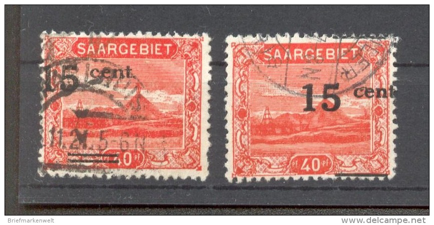 SAAR 73 AUFDRUCK Extrem Verschoben(D3817 - Andere & Zonder Classificatie