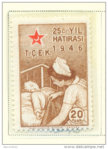 TURKEY  -  1946/47  Child Welfare  20p  Mounted/Hinged Mint - Nuovi