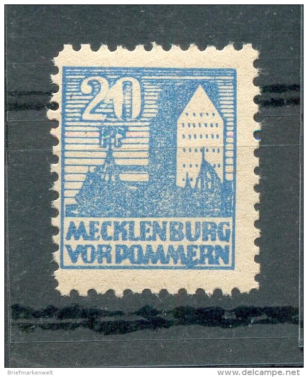 SBZ 38ybI ABART**POSTFRISCH (48339 - Mint