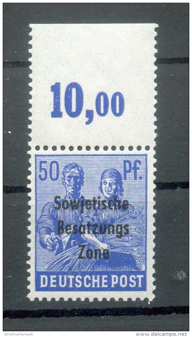 SBZ 194 POR OBERAND DURCHGEZÄHNT**POSTFRISCH 30EUR (G4852 - Neufs