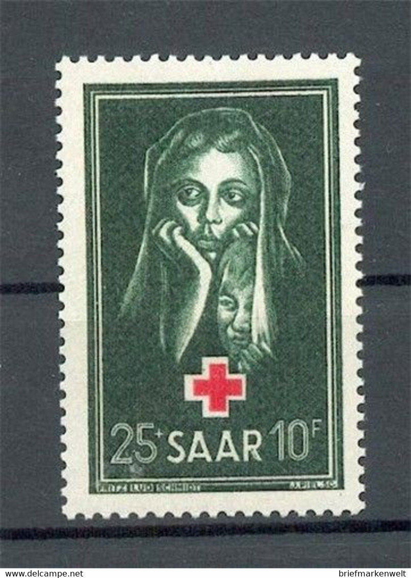 Saar 304 Rot Kreuz** MNH POSTFRISCH 24EUR (69766 - Ungebraucht