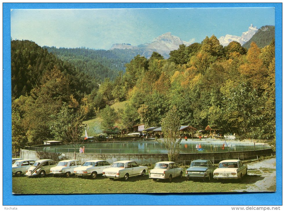 Mans1071, Chamoson,Chez Tip-Top, La Colline Aux Oiseaux, Vieille Voitures, Old Car,Café Des Alpes,1915, GF,non Circulée - Chamoson