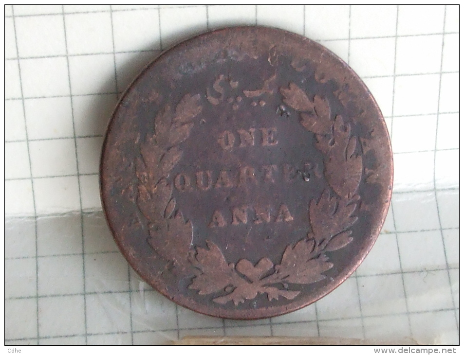 EAST INDIA COMPANY ONE QUARTER ANNA 1835 - Indien
