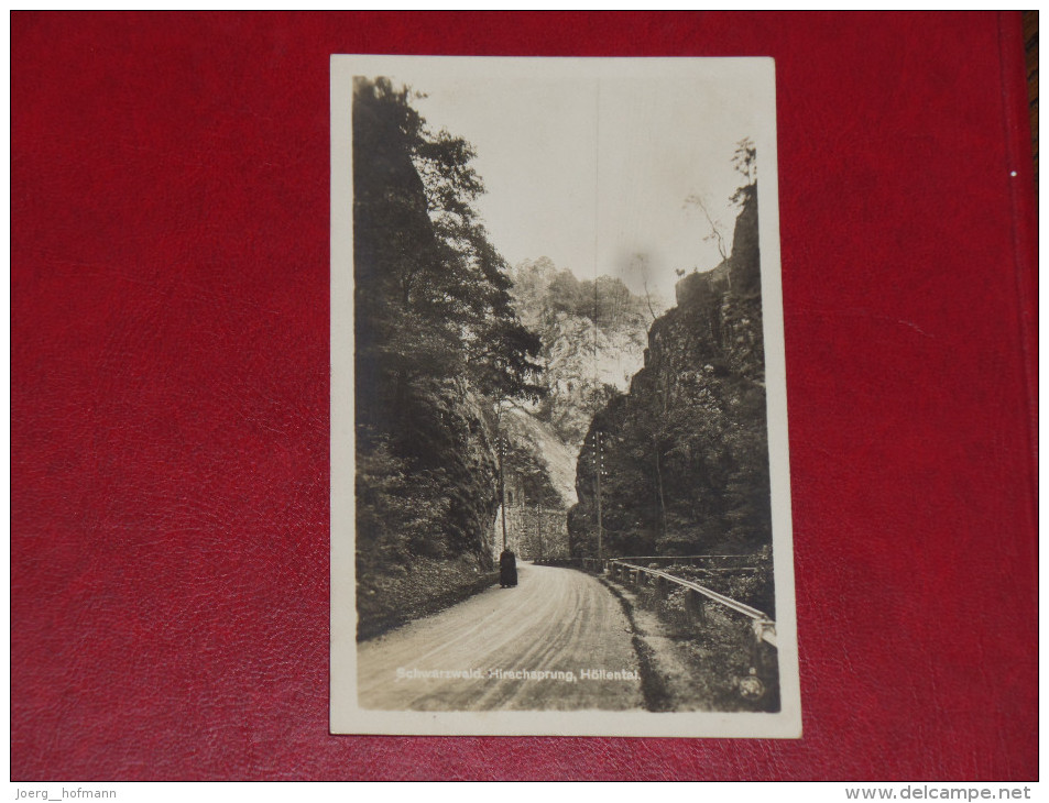 Höllental Hirschsprung Bad Schwarzwald Baden Würtemberg Ungebraucht Unused Germany Postkarte Postcard - Höllental