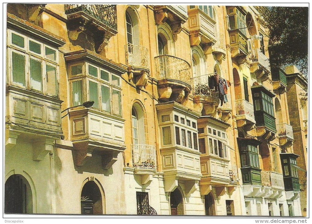 K2831 Malta - Traditional Townhouses - Nice Stamps Timbres Francobolli / Viaggiata 1996 - Malta