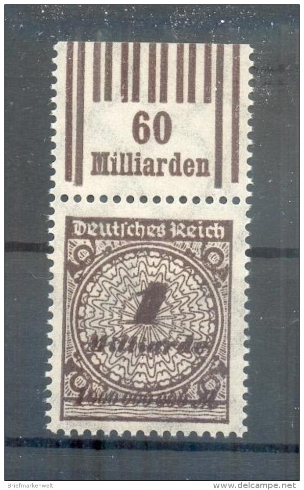 DR-Infla 325Wb WOR OBERRAND** MNH POSTFRISCH BPP 75EUR (70153 - Sonstige & Ohne Zuordnung