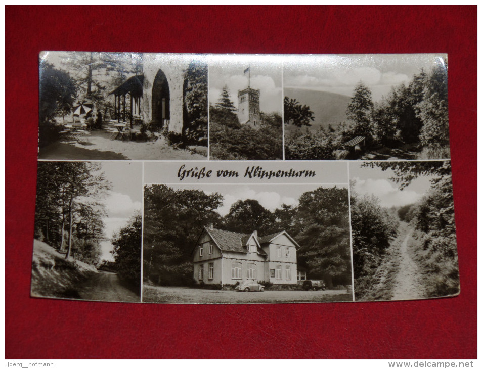 Waldkater Klippenturm Rinteln Weser Niedersachsen Gebraucht Used Germany Postkarte Postcard - Rinteln