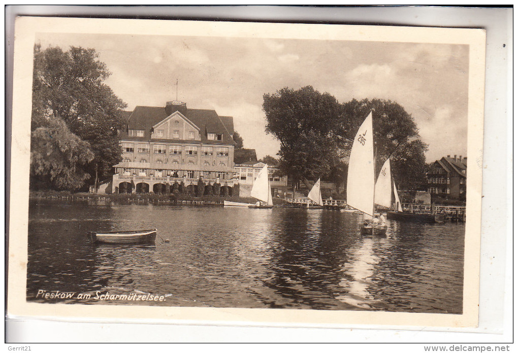 0-1242 BAD SAAROW - PIESKOW, Erholungsheim 2. Weltkrieg Am Scharmützelsee, 1941 - Bad Saarow