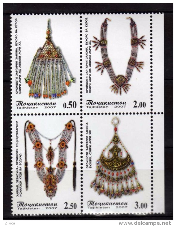 Tajikistan 2007. Women Adornments.MNH - Tadjikistan