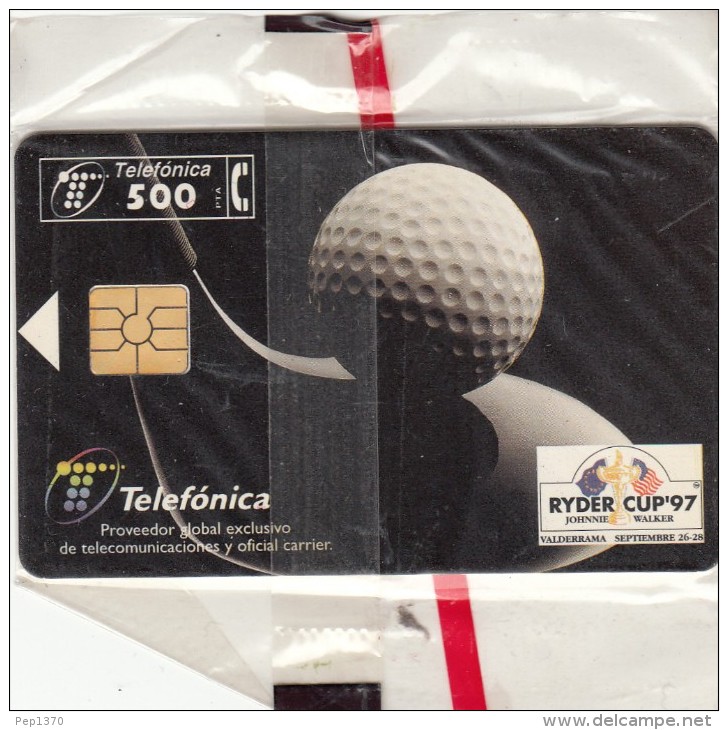 ESPAÑA - RYDER CUP 97  DE GOLF EN VALDERRAMA DE 500 PESETAS (NUEVA Y PRECINTADA) - Emisiones Privadas