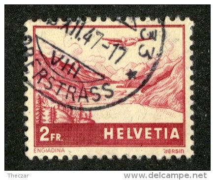 5150  Swiss 1941  Mi.#393 (o) Scott #C33  (Cat. 4.50€) Offers Welcome- - Oblitérés