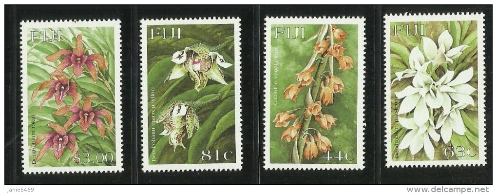 Fiji 1999 Orchids MNH - Fiji (1970-...)