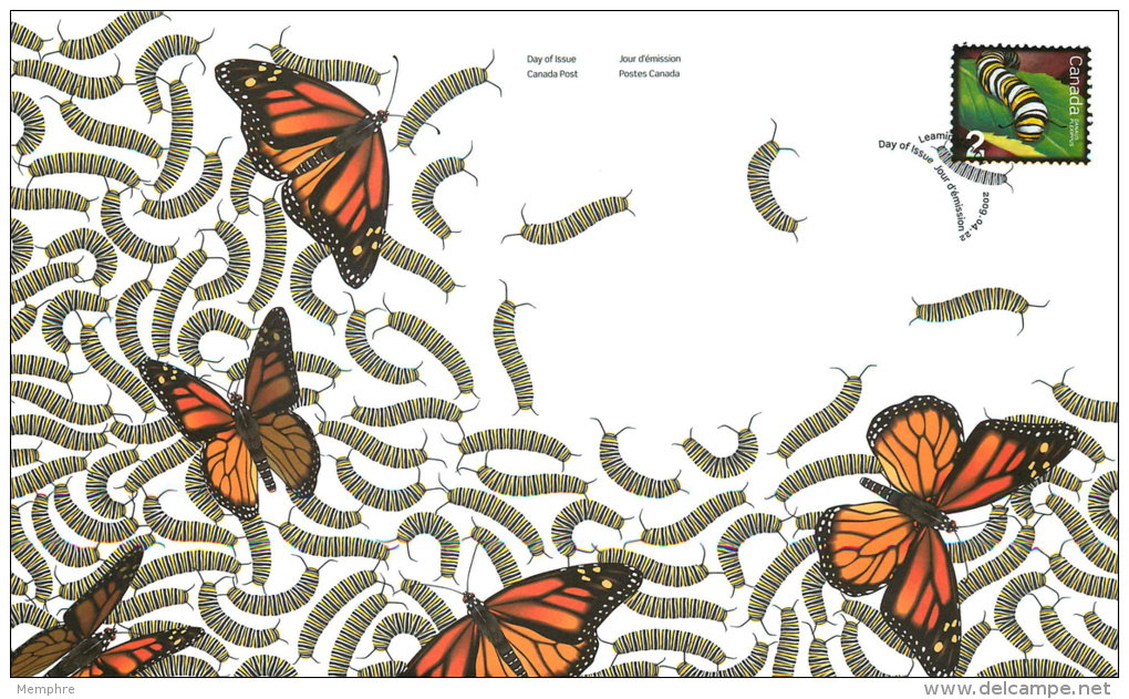 2009   Beneficial Insects Caterpillar  Sc 2328   Single - 2001-2010