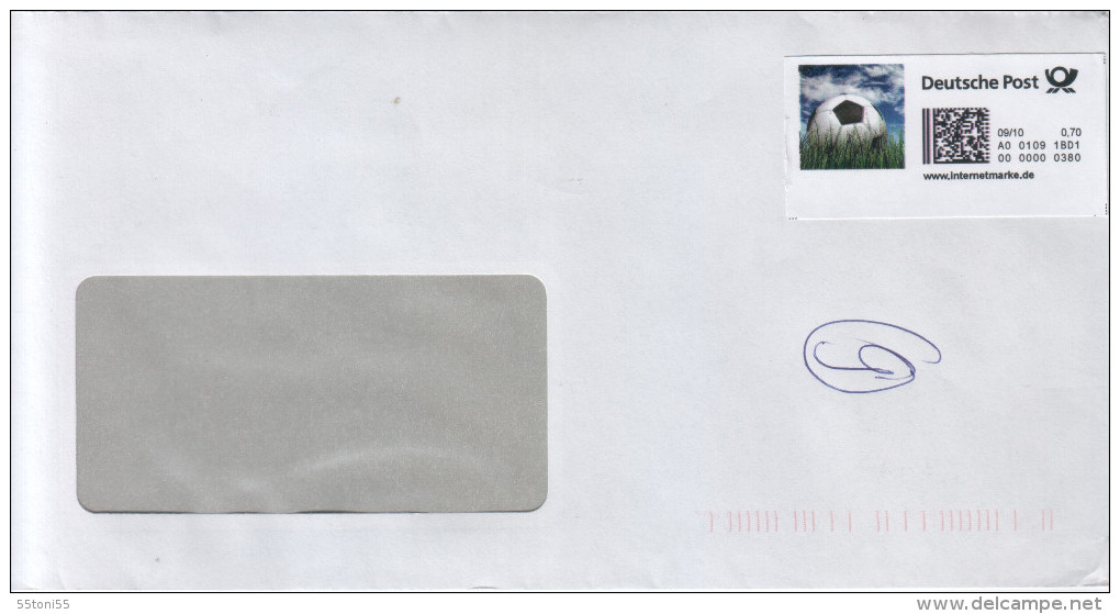 FOOTBALL COVER - CIRCULATED Of Germany To Bulgarian Football Union - Lettres & Documents