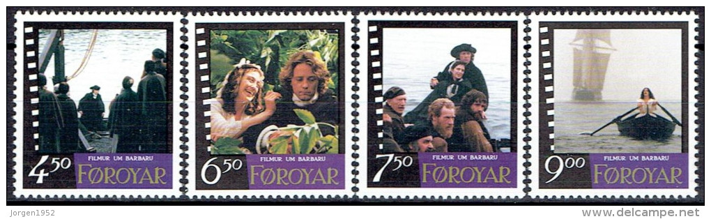 FAROE ISLANDS #  STAMPS FROM YEAR 1997 STANLEY GIBBON  332-335** - Färöer Inseln