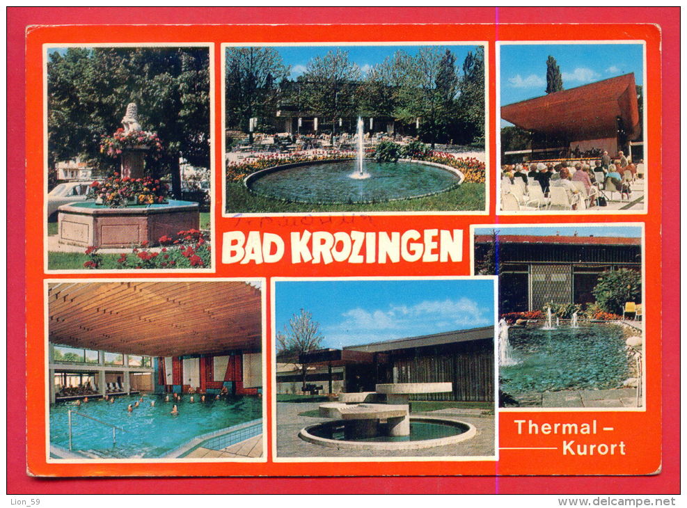 161397 / Bad Krozingen - POOL Swimming , KONZERT , FOUNTAIN , MONUMENT Germany Allemagne Deutschland Germania - Bad Krozingen