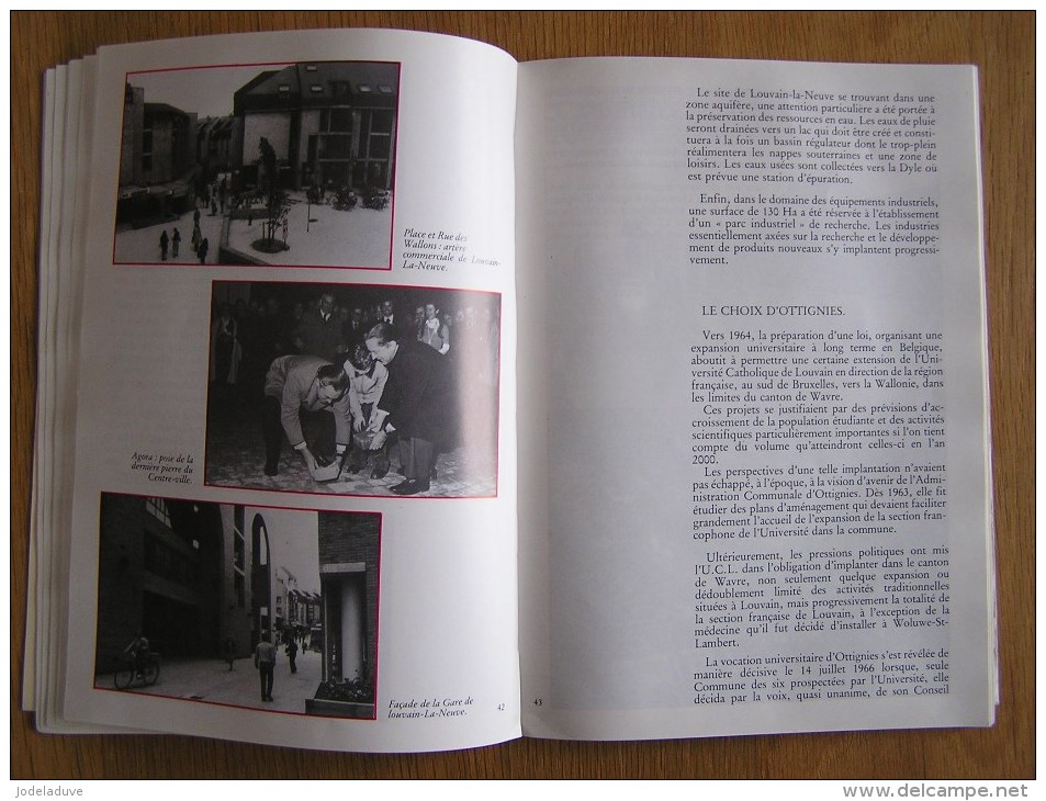 BIENVENUE A OTTIGNIES LOUVAIN LA NEUVE Brochure Communale Régionalisme Histoire Brabant Wallon