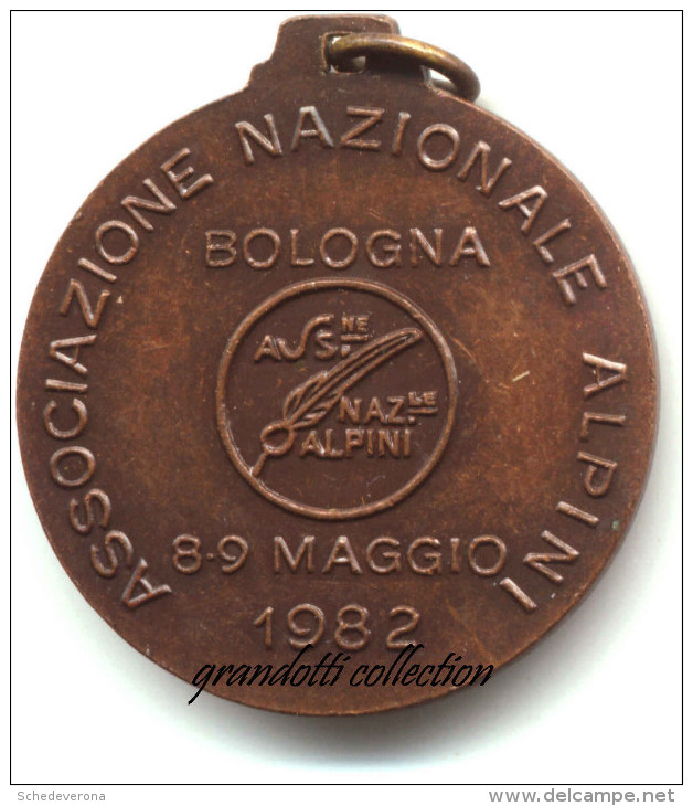 ALPINI 55^ ADUNATA BOLOGNA MEDAGLIA ORIGINALE 1982 - Italie