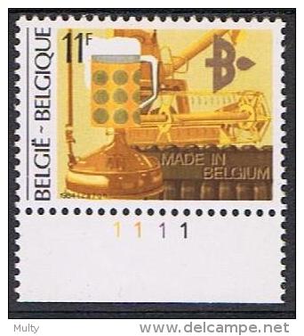 Belgie OCB 2114 (**) Met Plaatnummer 1. - 1981-1990