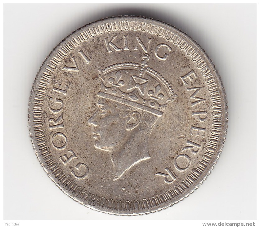 @Y@  INDIA  1/4  Rupee  1942  AUNC    (2626) - Inde