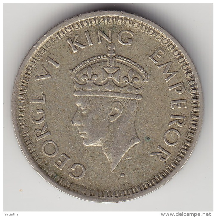 @Y@  INDIA  1/4  Rupee  1944  AUNC    (2617) - Indien