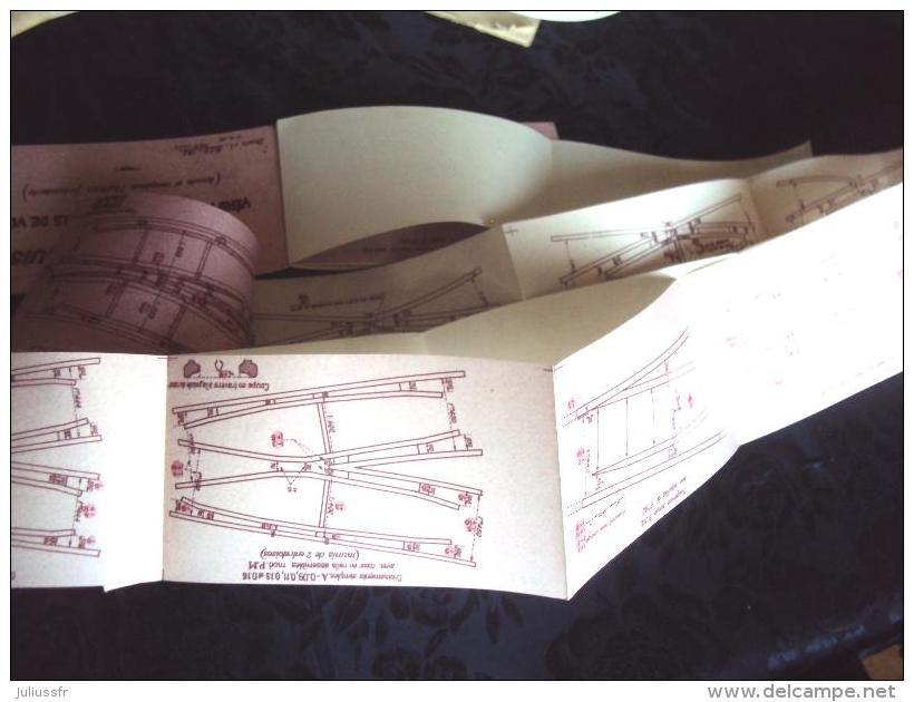 Recueil Croquis Des Appareils De Voie De Chemin De Fer 1946 - Railway