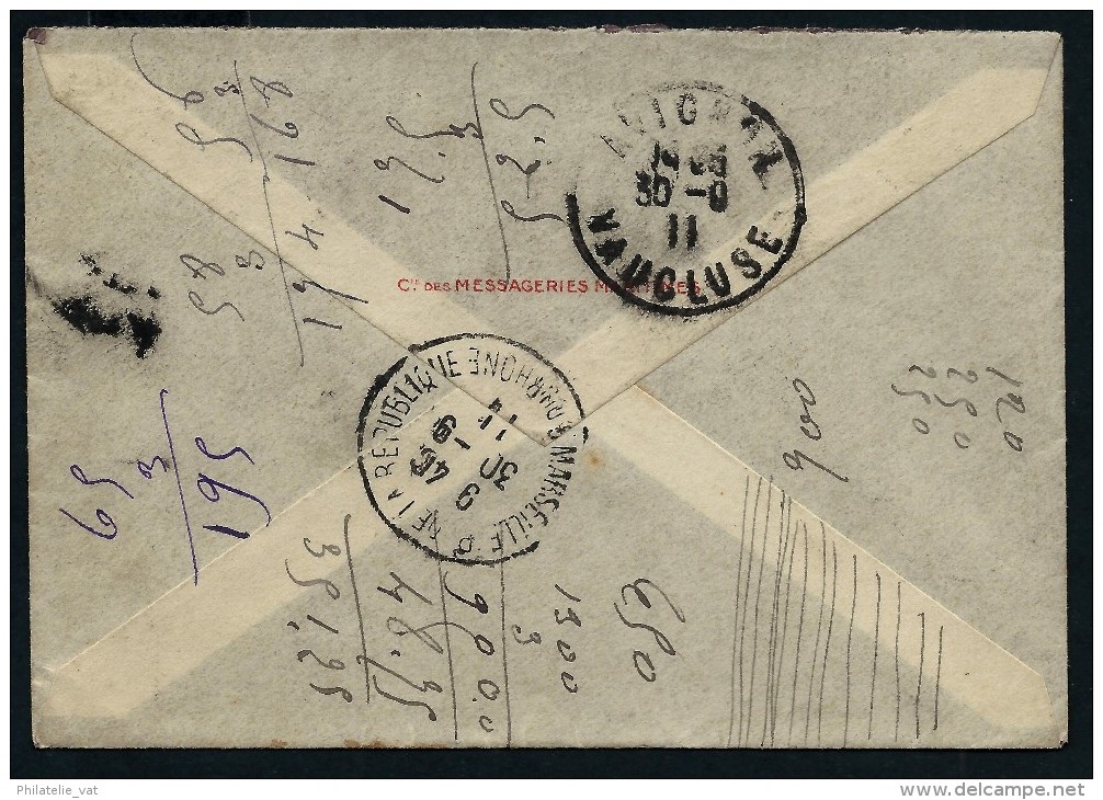 AUSTRALIE-NEW SOUTH WALES  2 LETTRES  POUR LA FRANCE   1911 A VOIR  POUR AMATEUR - Briefe U. Dokumente