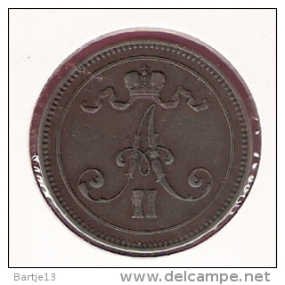 FINLAND 10 PENNIA 1867 KM5.1 NICE QUALITY - Finland