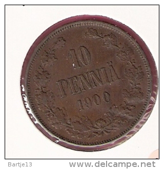 FINLAND 10 PENNIA 1900 KM14 NICE QUALITY - Finlande