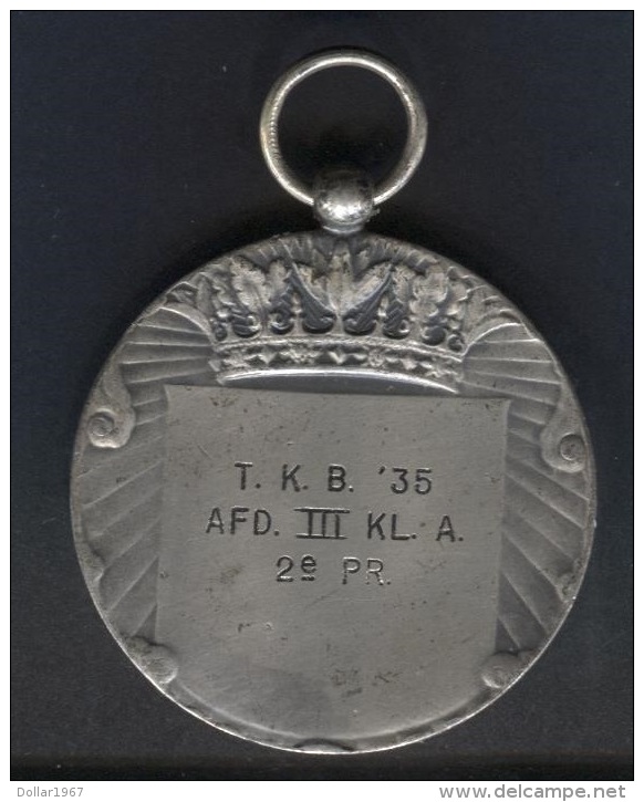 Medaille-Korps Commandotroepen 1935 - Medal Commando Corps Netherlands 1935 - Bowling