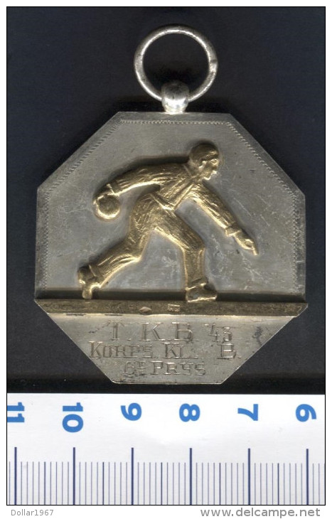 Medaille-Korps Commandotroepen 1943 - Medal Commando Corps Netherlands 1943 - Bowling