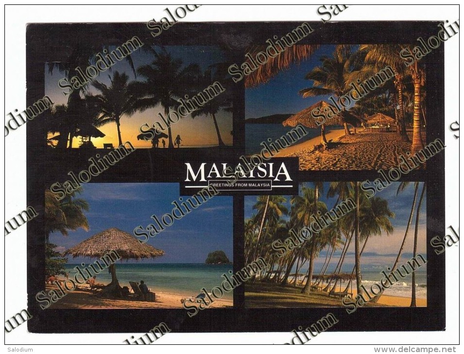 MALAYSIA MALESIA - XXL CARD - Big Format - Malesia