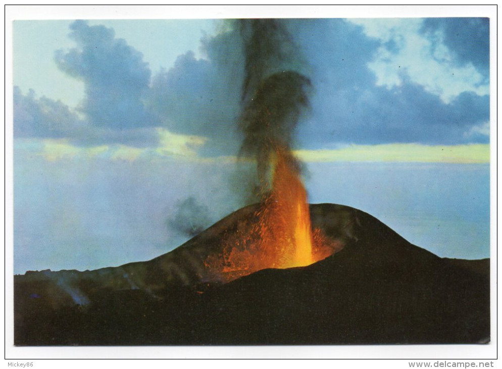 Espagne--LA CANARIA--1975  -- Volcan De Teneguia Fuencaliente (éruption) Cpm N° 2881  éd Gasteiz - La Palma