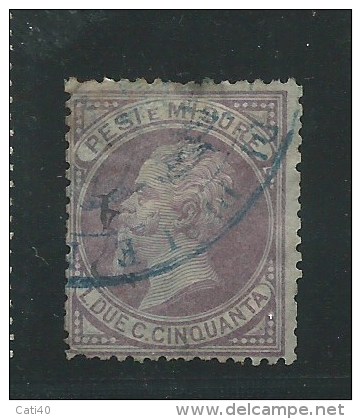 MARCA DA BOLLO  - PESI MISURE E MARCHIO REGNO LIRE 2,50 - Revenue Stamps