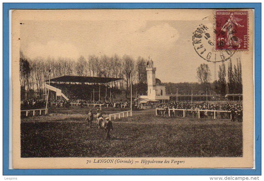 33 - LANGON --  Hippodrome Des Vergers - Langon