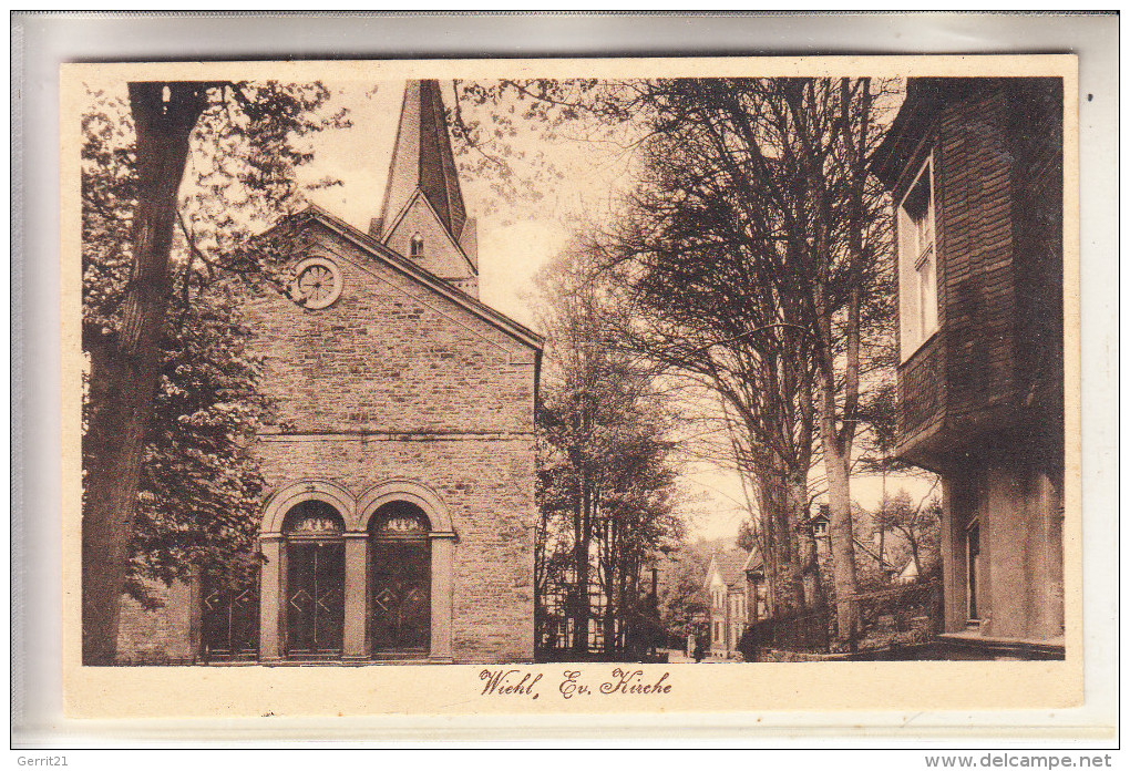 5276 WIEHL, Evangelische Kirche, 1937 - Wiehl