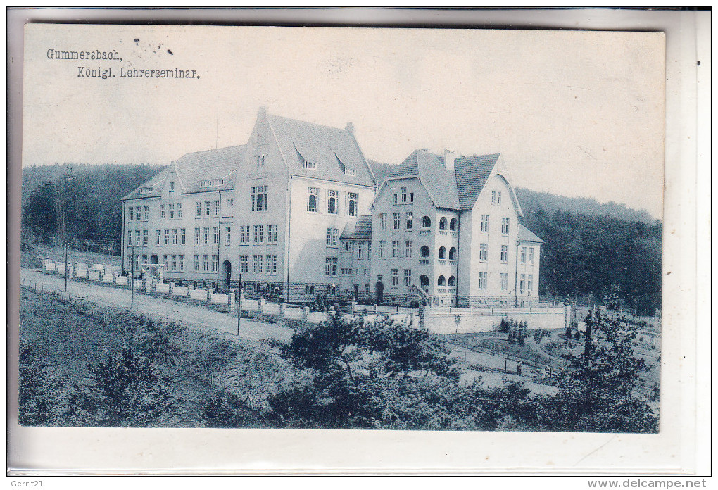 5270 GUMMERSBACH, Königl. Lehrerseminar, 1912 - Gummersbach