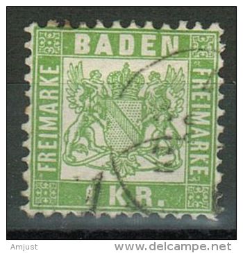 Baden // 1868  Y&T  No. 23 - Usati