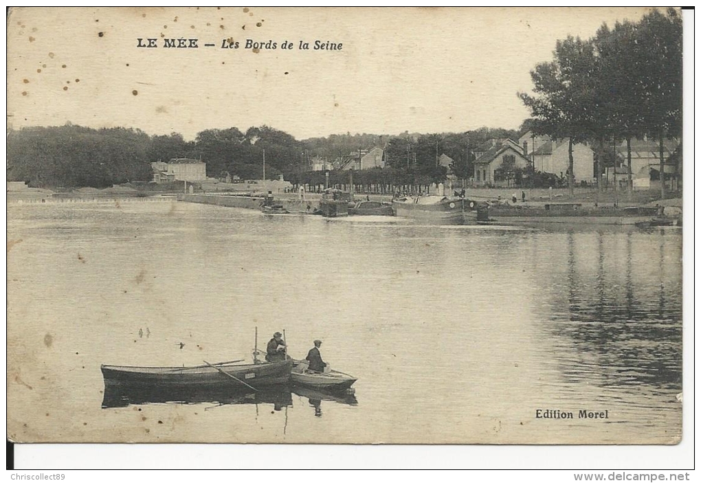 Carte Postale  Le Mée Seine Et Marne : Les Bords De La Seine - Le Mee Sur Seine